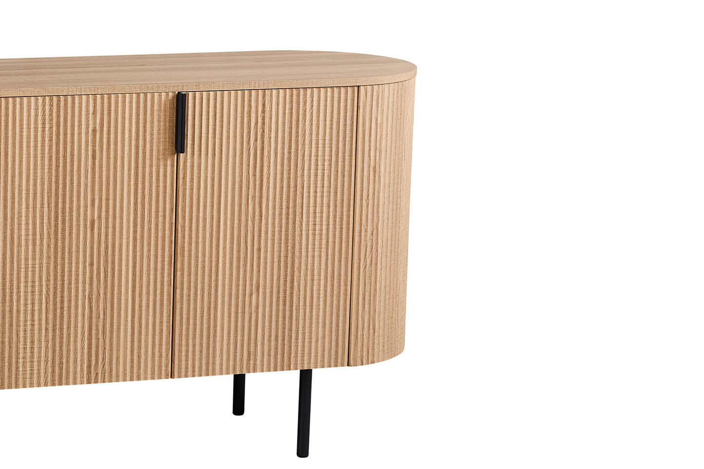 Bahut Lagos 200 cm Décor Chêne Naturel