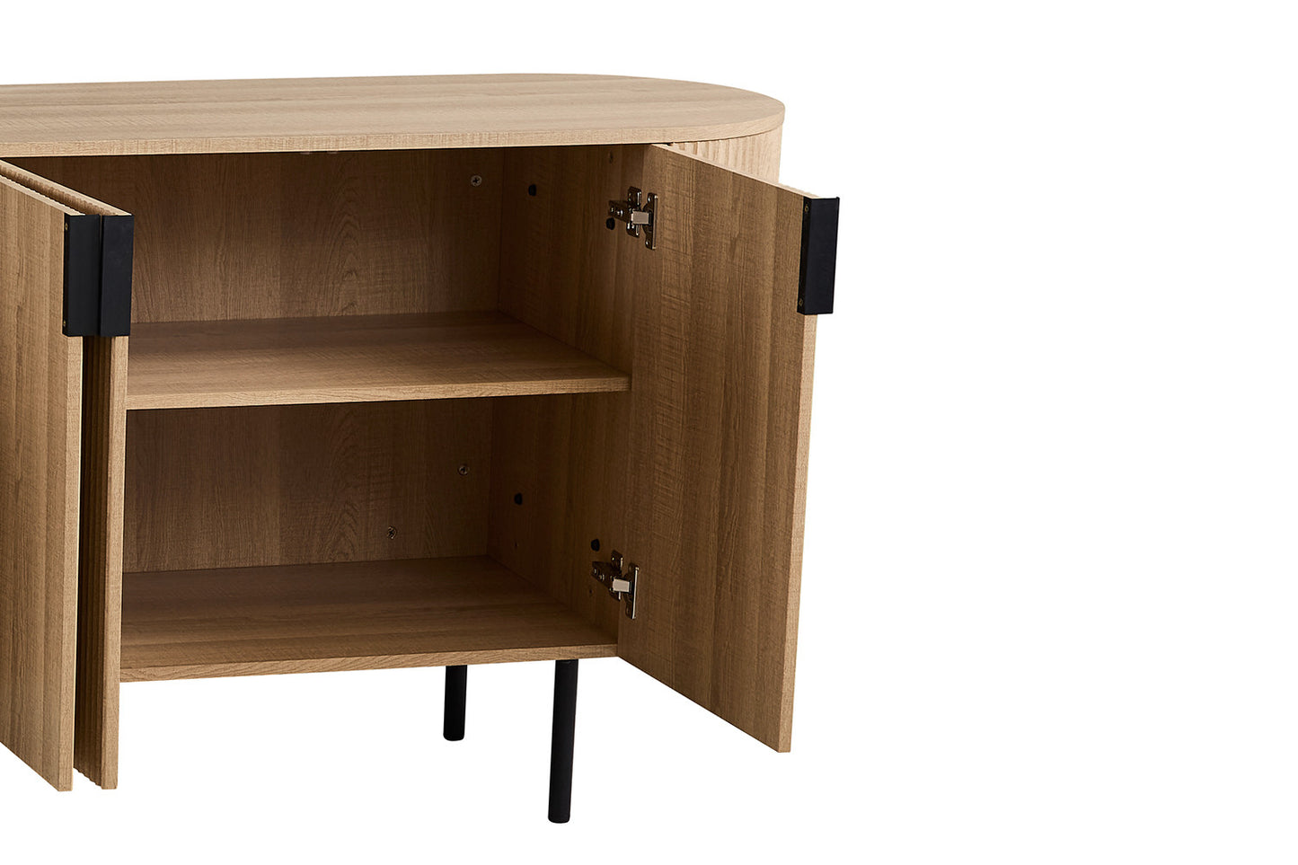 Bahut Lagos 200 cm Décor Chêne Naturel