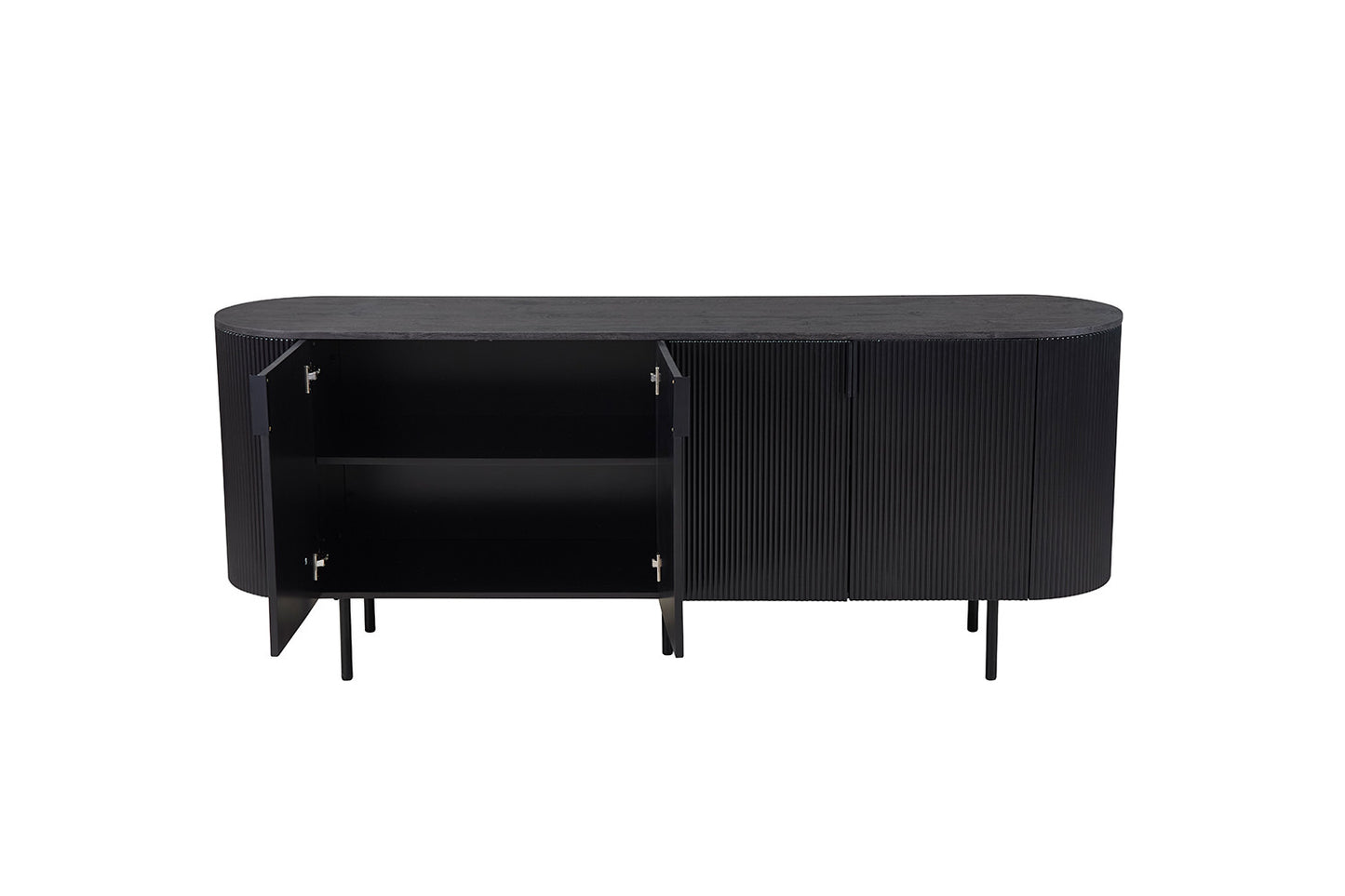 Bahut Lagos 200 cm Décor Brun foncé