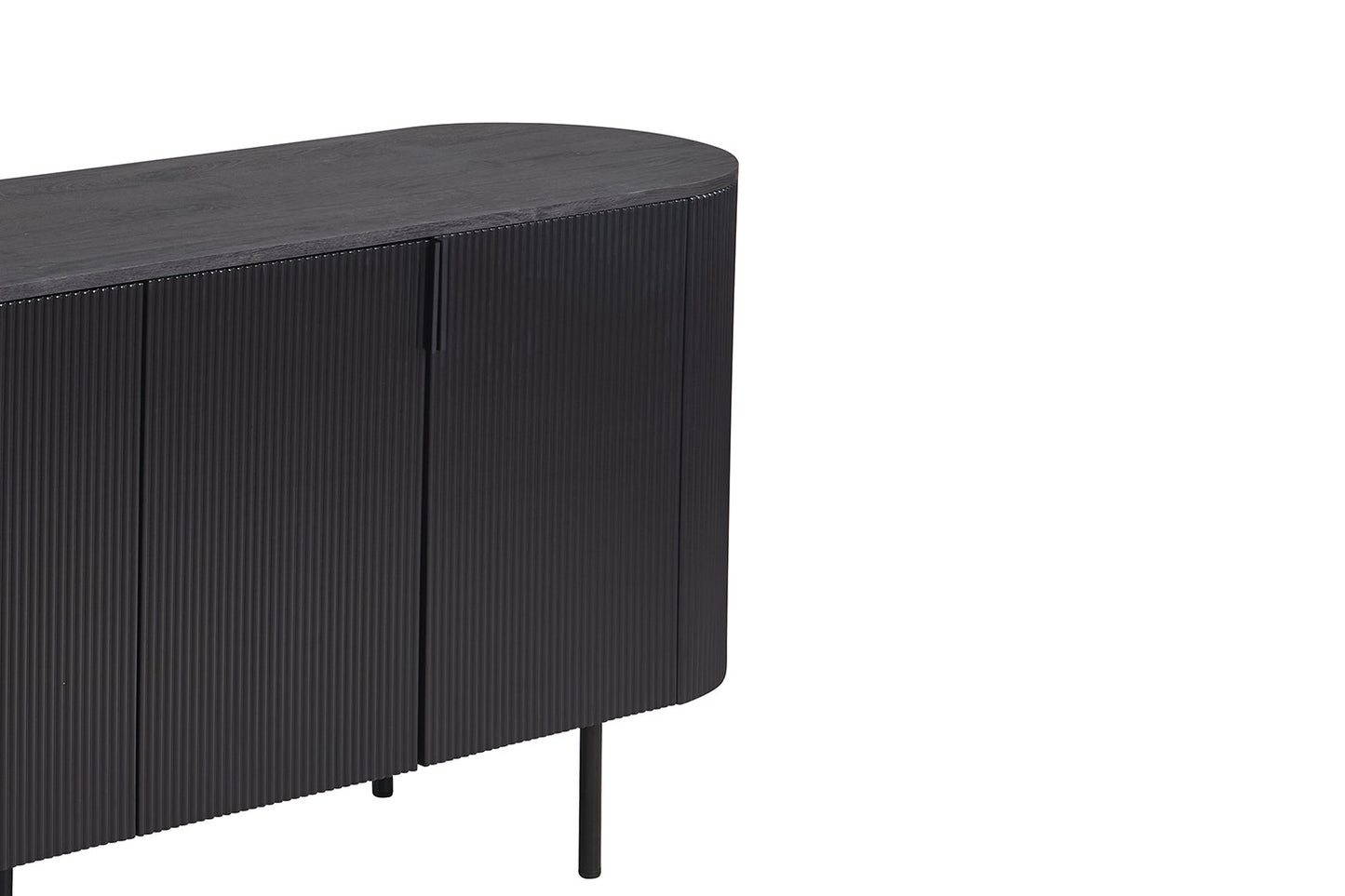 Bahut Lagos 200 cm Décor Brun foncé