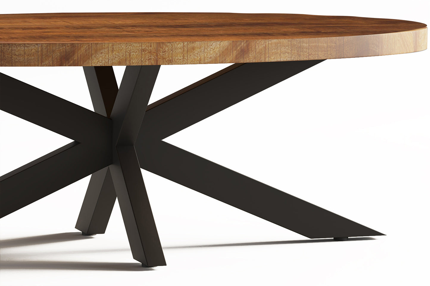 Table basse Madeira Ovale bois de manguier