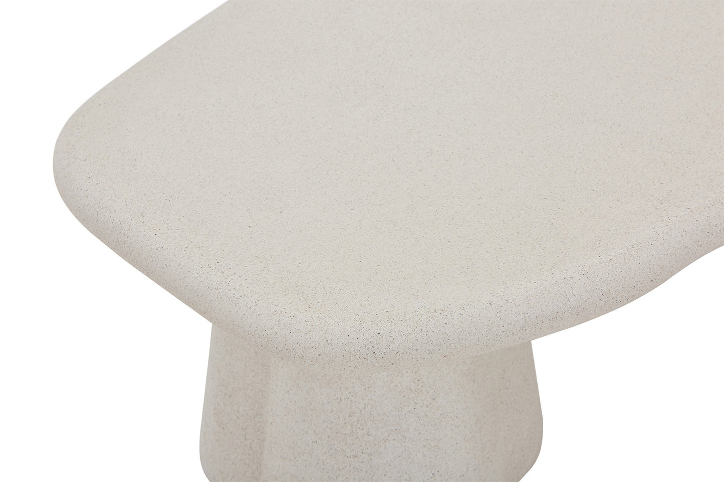 Table basse Faro effet Ciment 130cm Organique