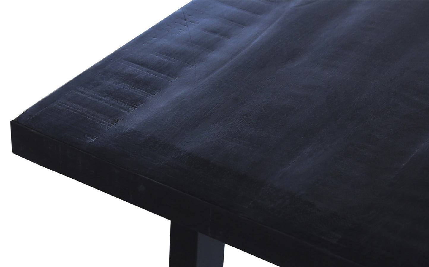 Table Nicola 180 cm Rectangulaire Bois de Manguier noir