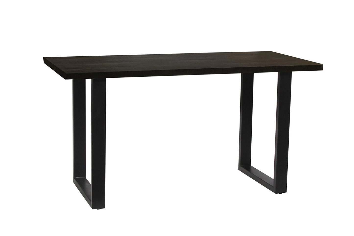 Table Nicola 200 cm Rectangulaire Bois de Manguier noir