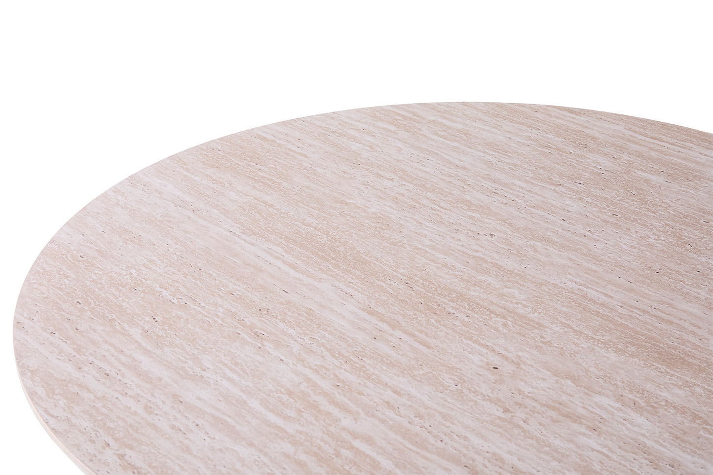 Table Lagos 200 cm Ovale Décor Travertin Beige