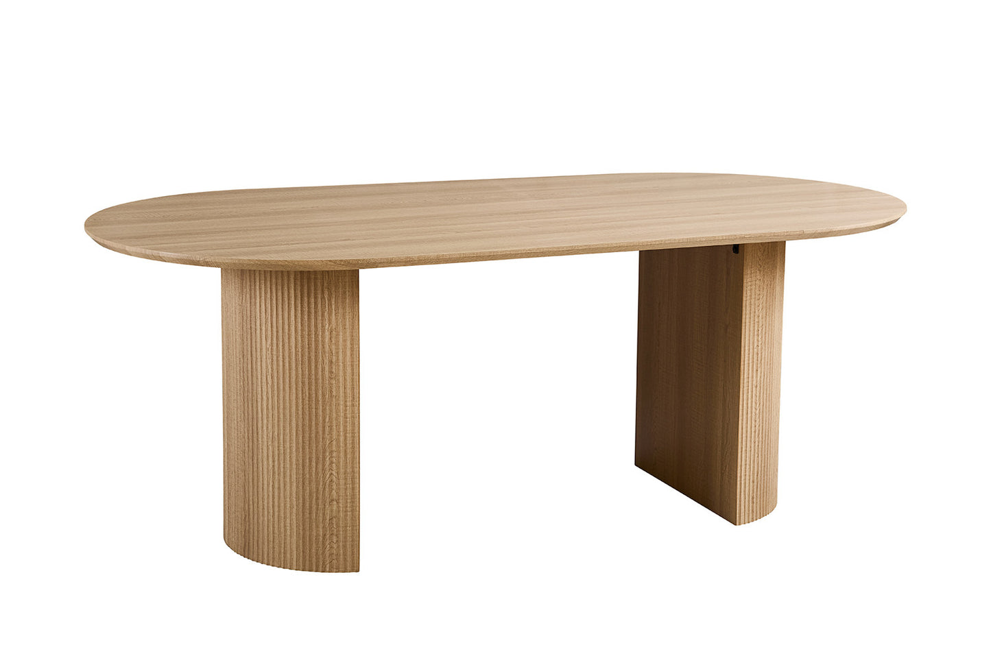 Table Lagos 200 cm Ovale Décor Chêne Naturel