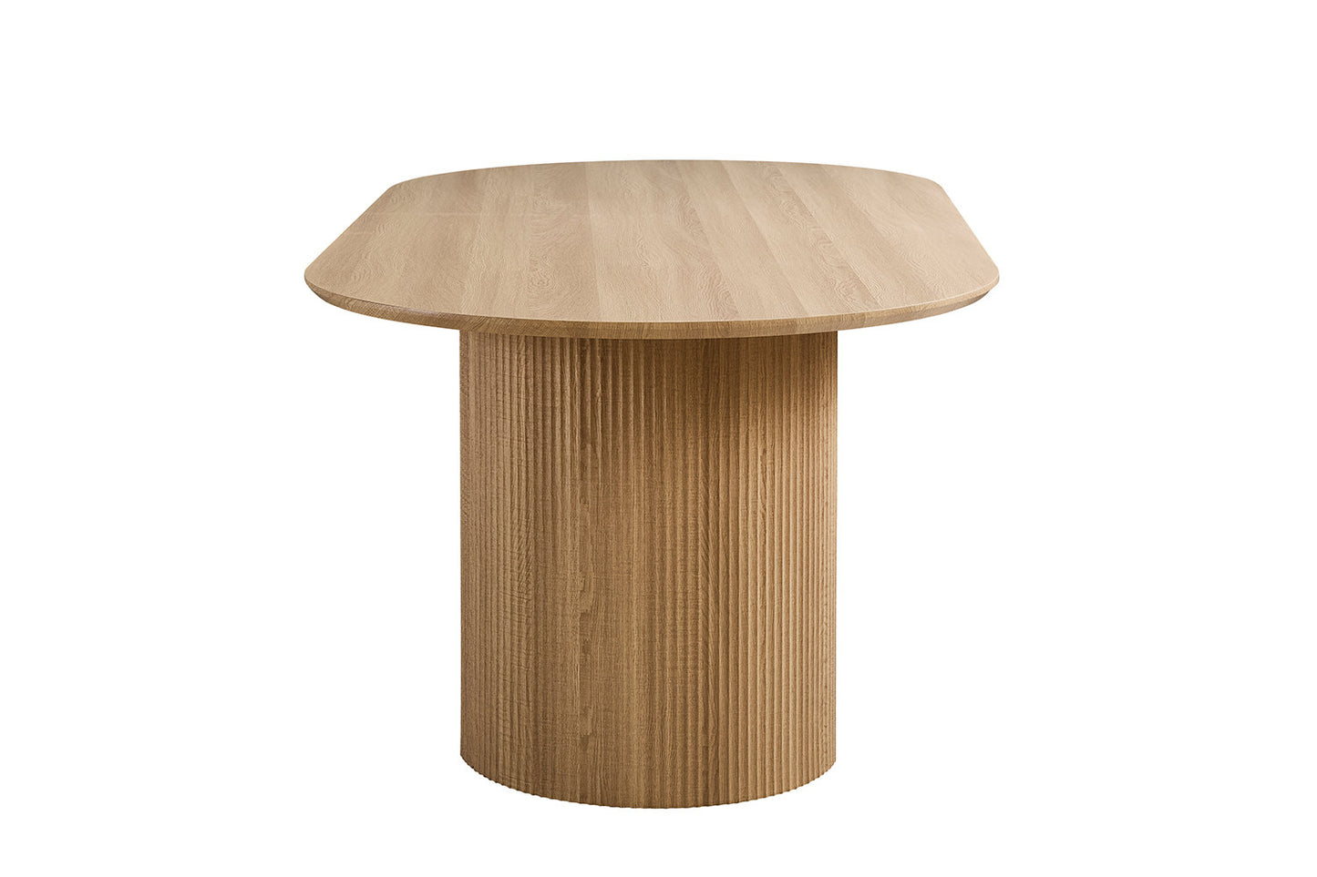 Table Lagos 200 cm Ovale Décor Chêne Naturel