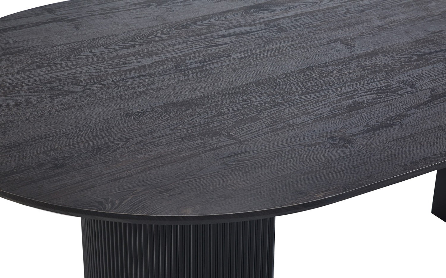 Table Lagos 200 cm Ovale Décor Brun foncé