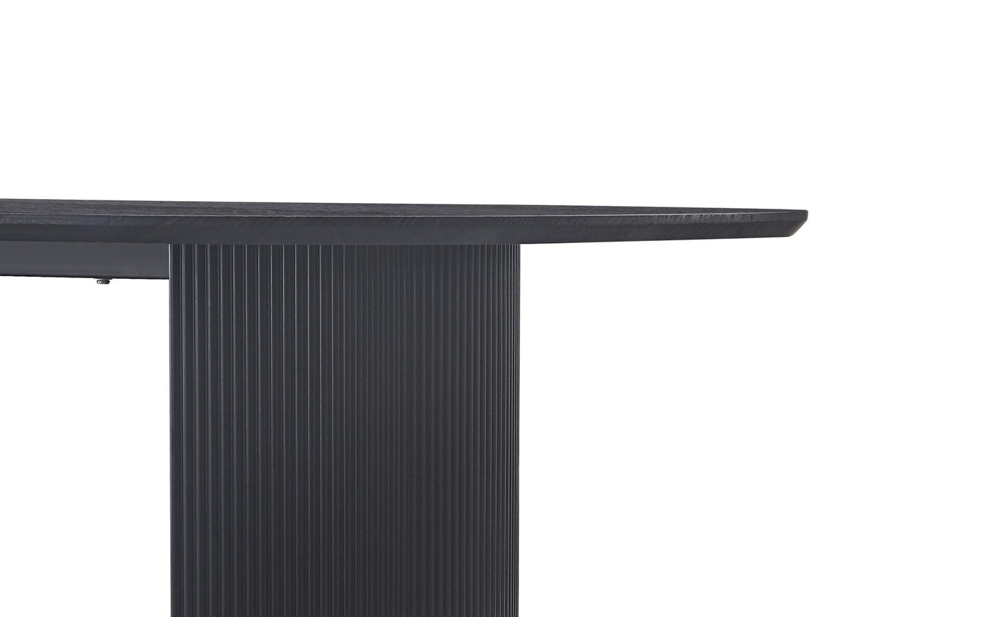 Table Lagos 200 cm Ovale Décor Brun foncé