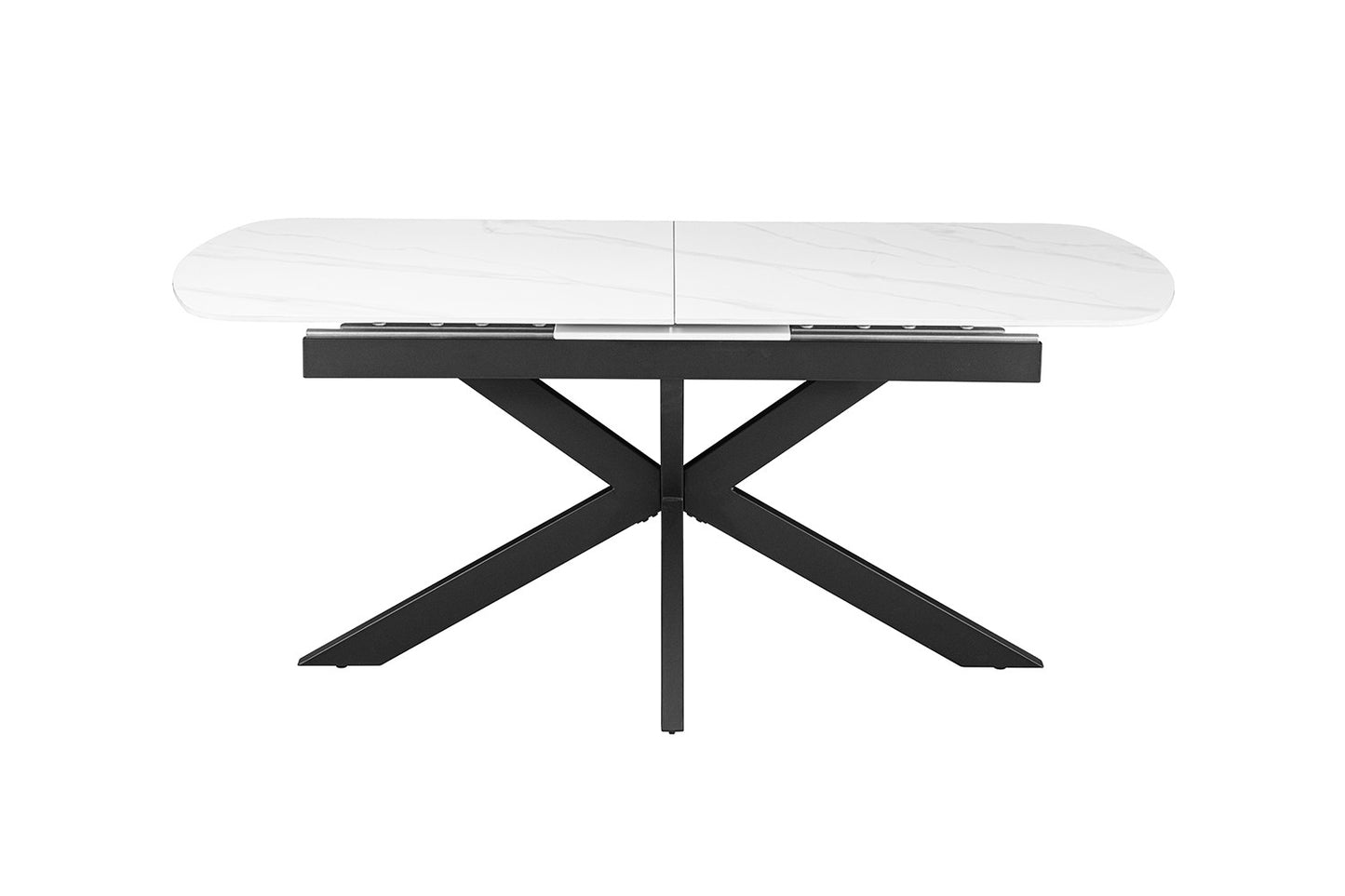 Table extensible Hestia 180-220cm Ovale Danoise Pierre Blanc