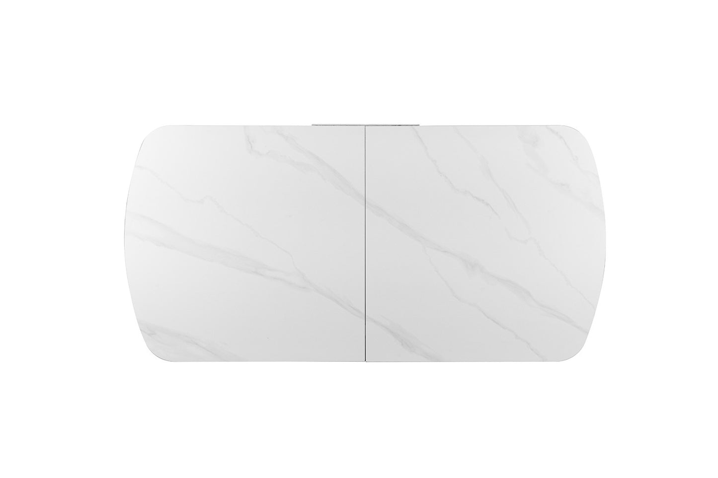 Table extensible Hestia 180-220cm Ovale Danoise Pierre Blanc