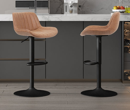 Tabouret de bar Fenna Camel