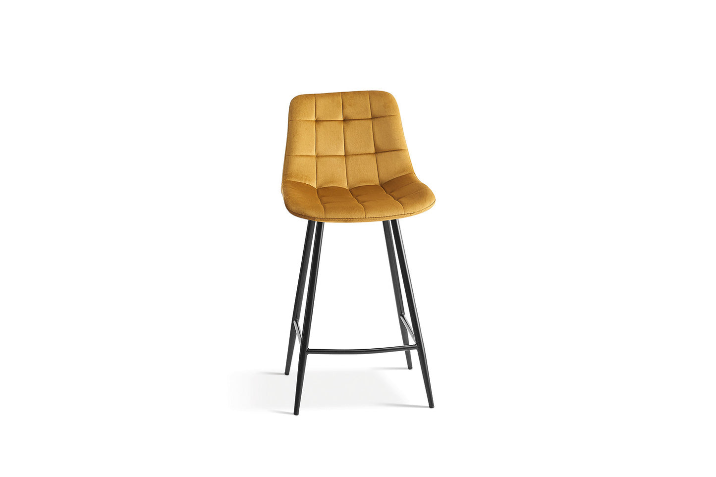 Chaise de comptoir Juta Velours Or