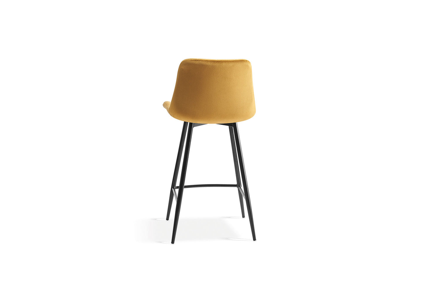 Chaise de comptoir Juta Velours Or