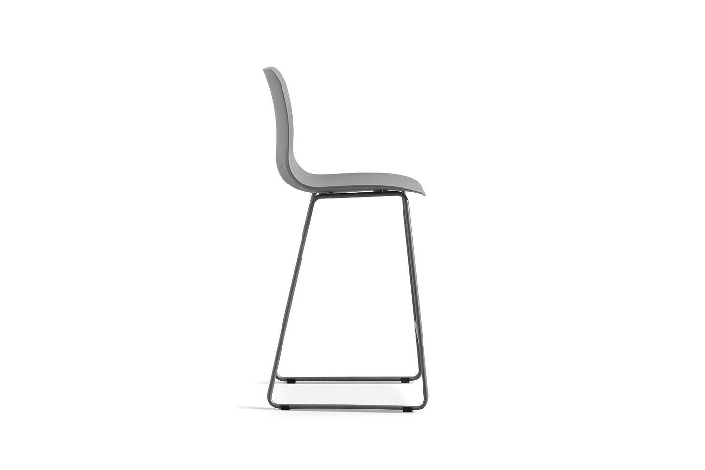 Chaise de comptoir Marie Gris