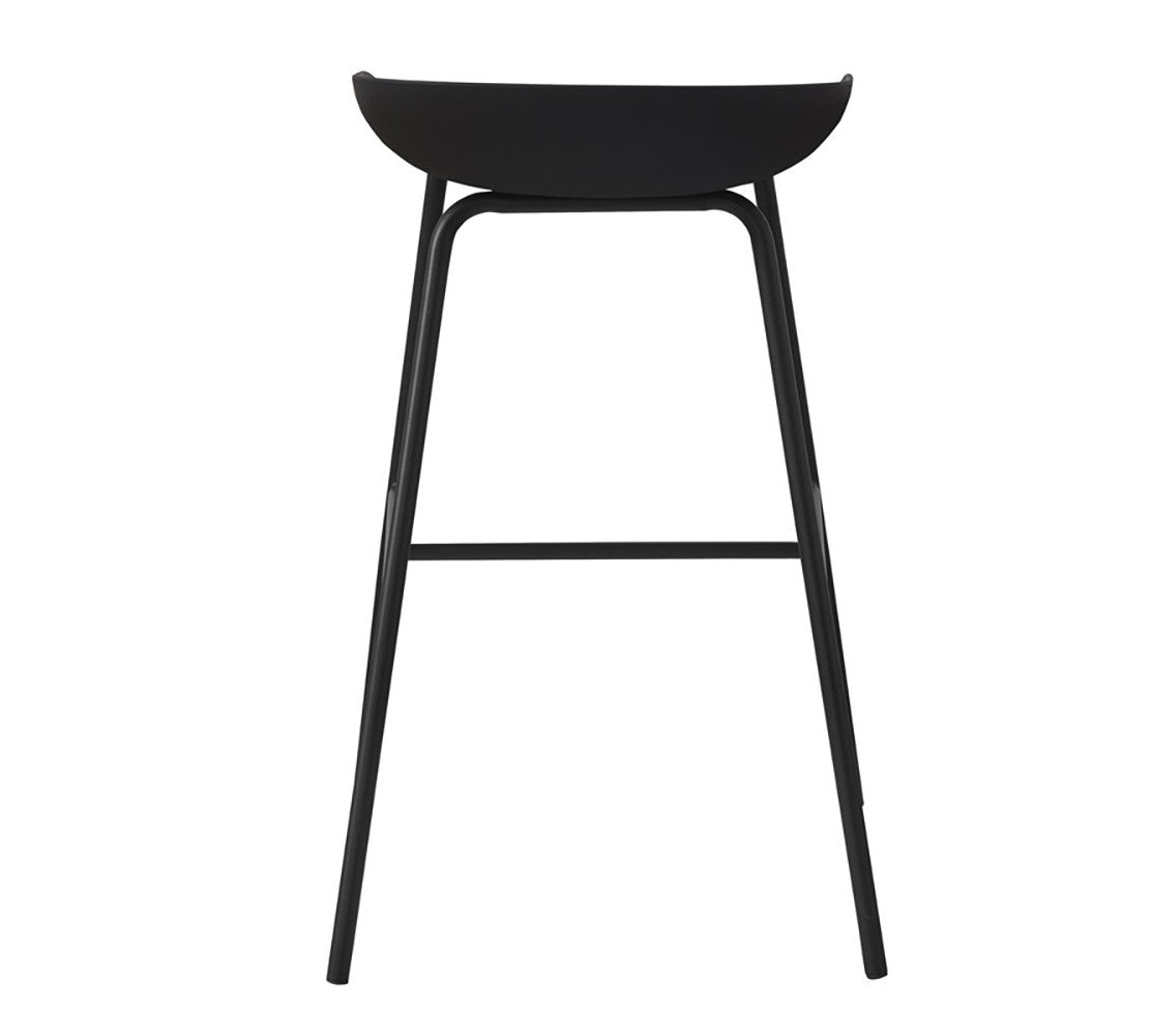 Chaise de comptoir Anna Noir