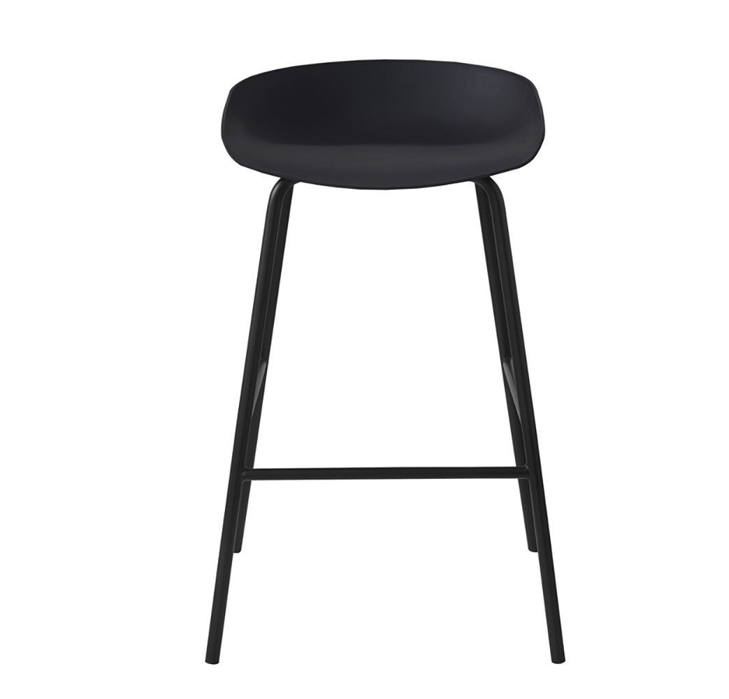 Chaise de comptoir Anna Noir