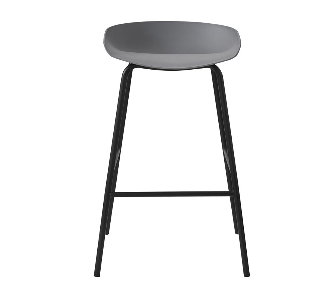 Chaise de comptoir Anna Gris