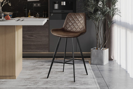 Tabouret de bar Palmas Brun foncé
