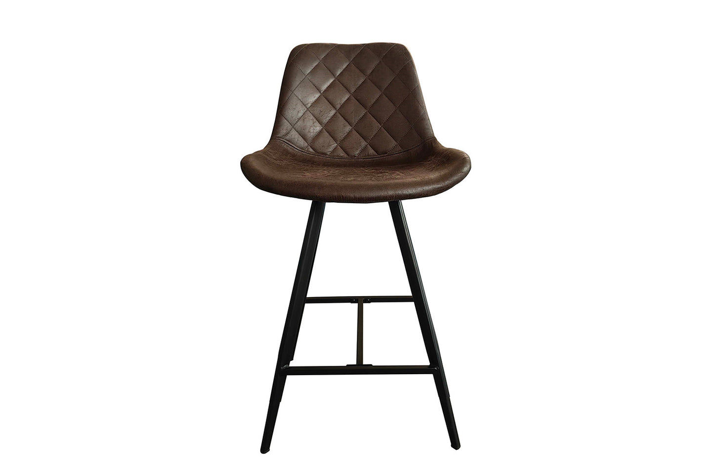 Chaise de comptoir Alicante Brun foncé