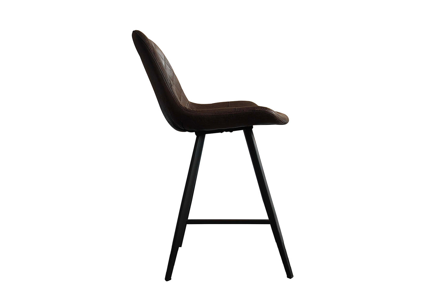 Chaise de comptoir Alicante Brun foncé