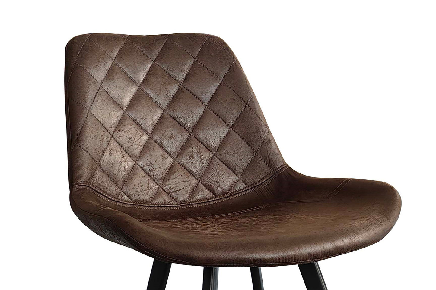 Chaise de comptoir Alicante Brun foncé