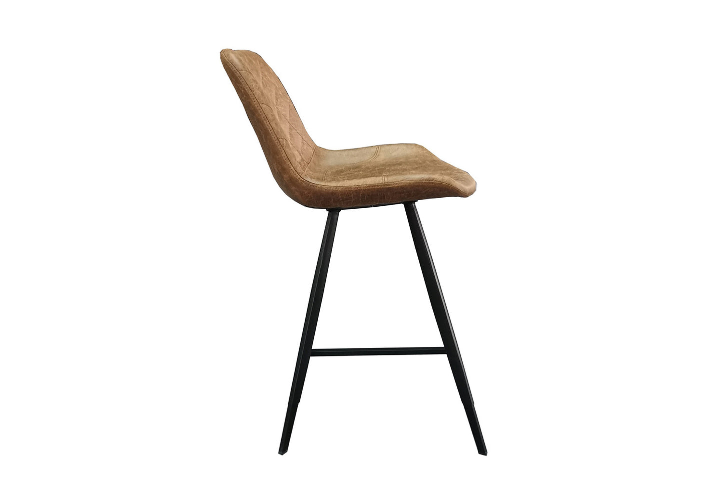 Chaise de comptoir Alicante Cognac