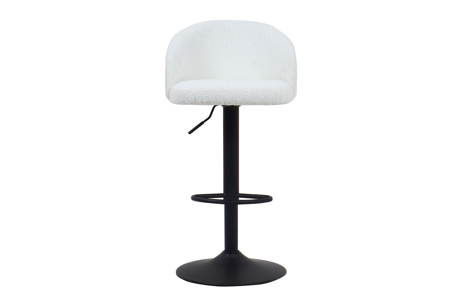 Tabouret de bar Arda Bouclé Blanc