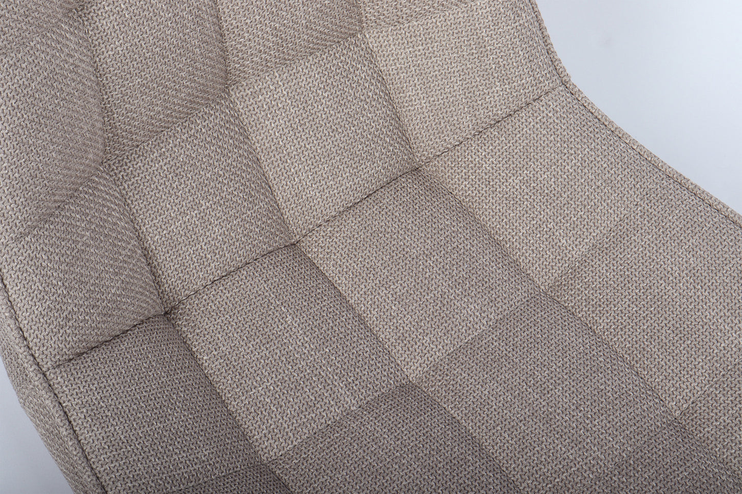 Chaise de comptoir Ariba Tissu Beige/Gris clair