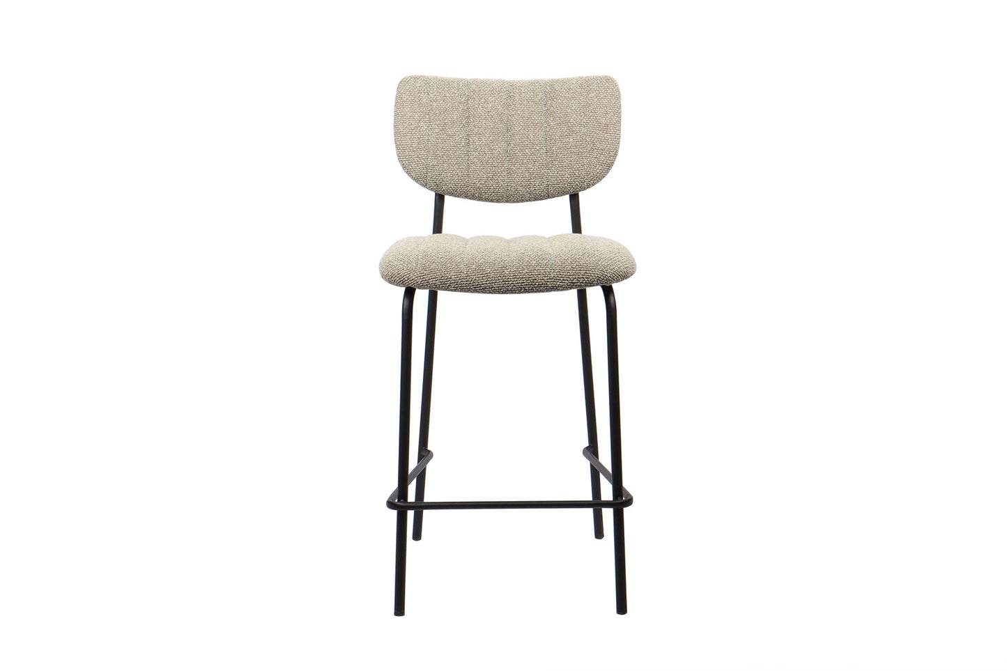 Chaise de comptoir Antura Tissu Brun
