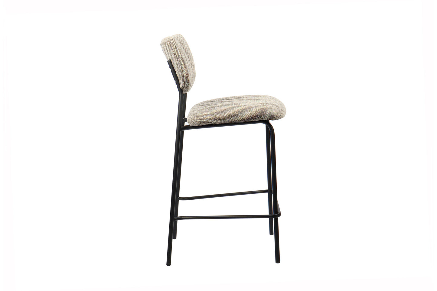 Chaise de comptoir Antura Tissu Brun