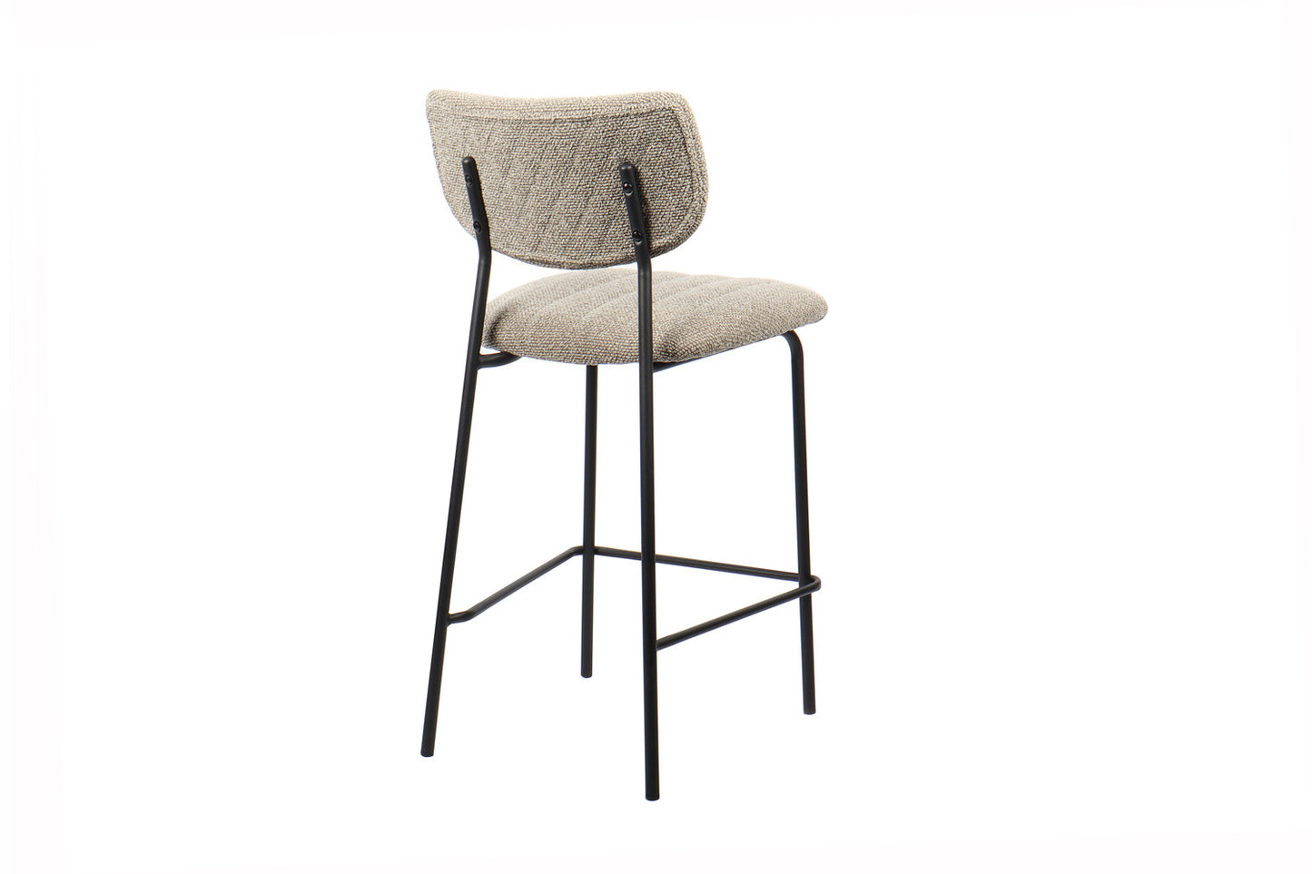 Chaise de comptoir Antura Tissu Brun