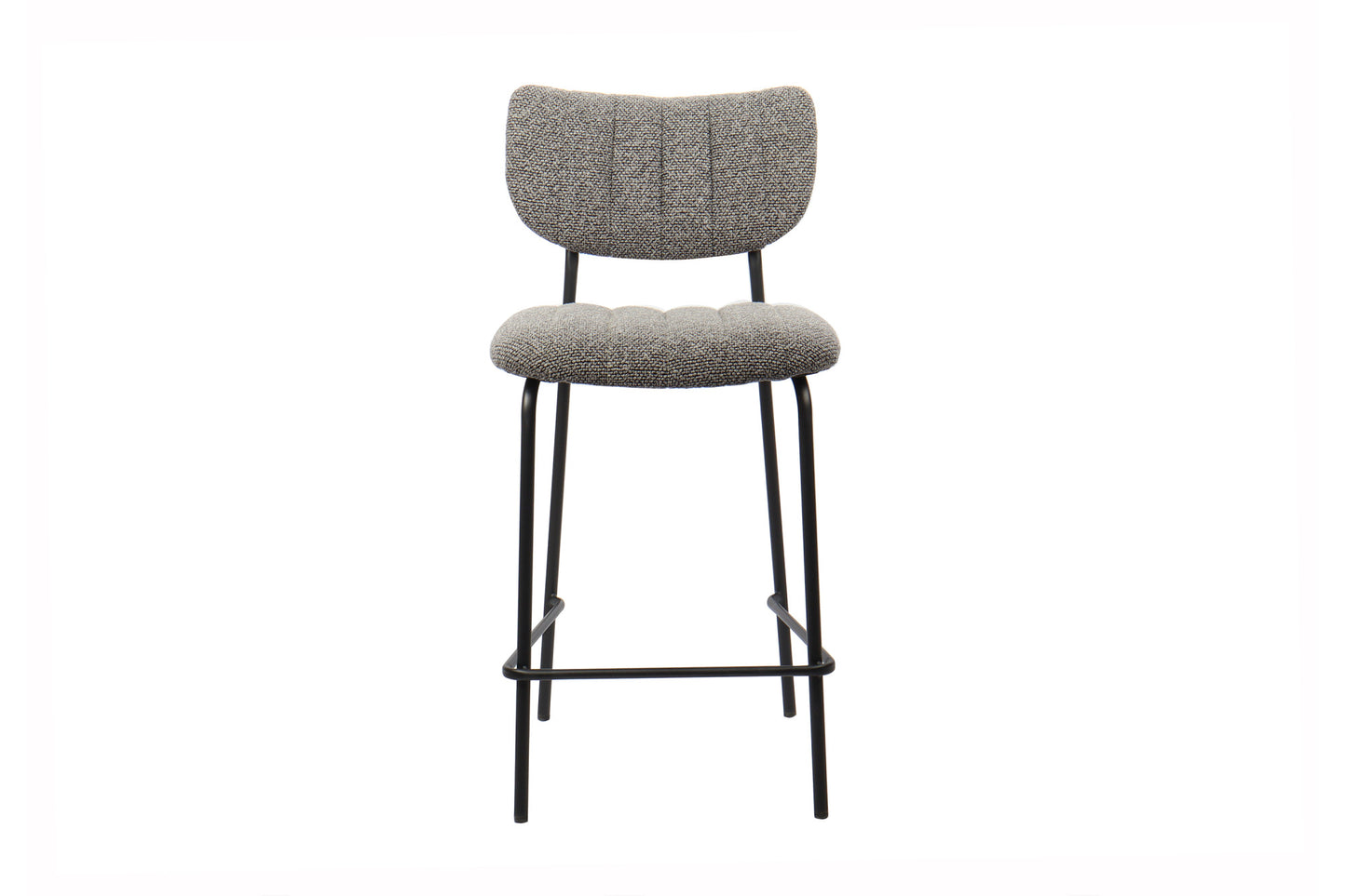 Chaise de comptoir Antura Tissu Gris foncé