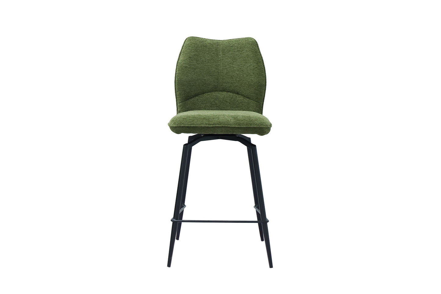 Chaise de comptoir Lara Pivotant Vert