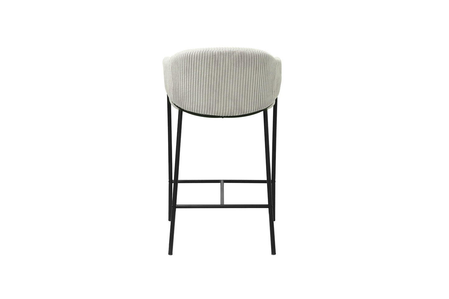 Chaise de comptoir Hugo Gris clair