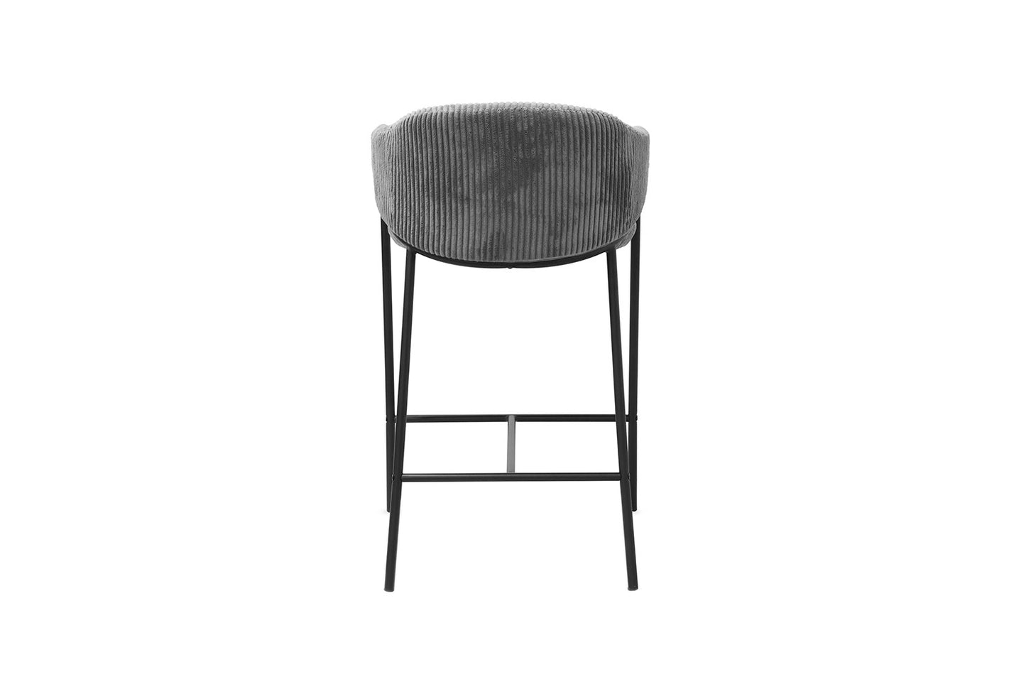 Chaise de comptoir Hugo Gris foncé