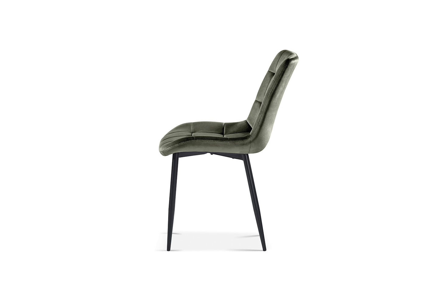 Chaise Juta Velours Vert