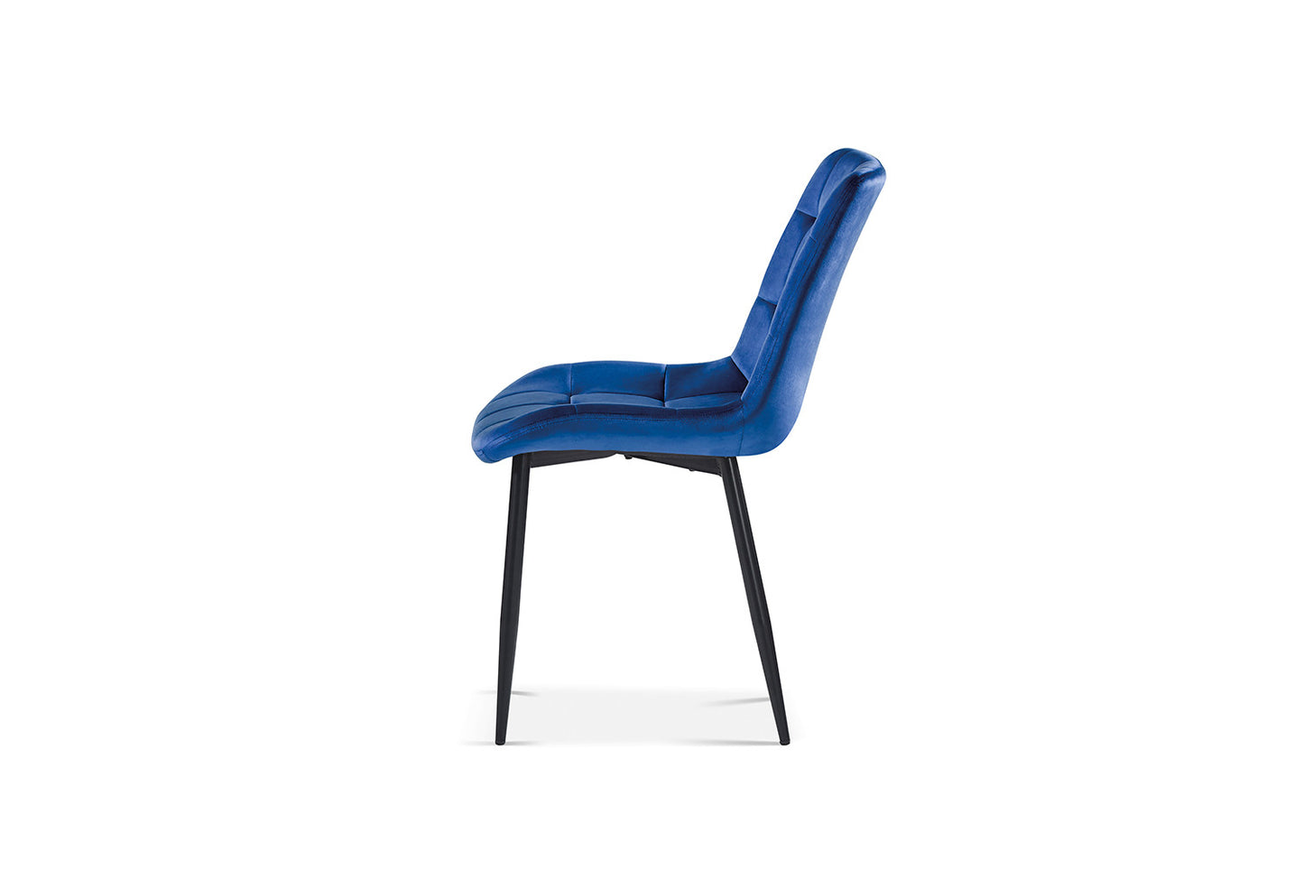 Chaise Juta Velours Bleu