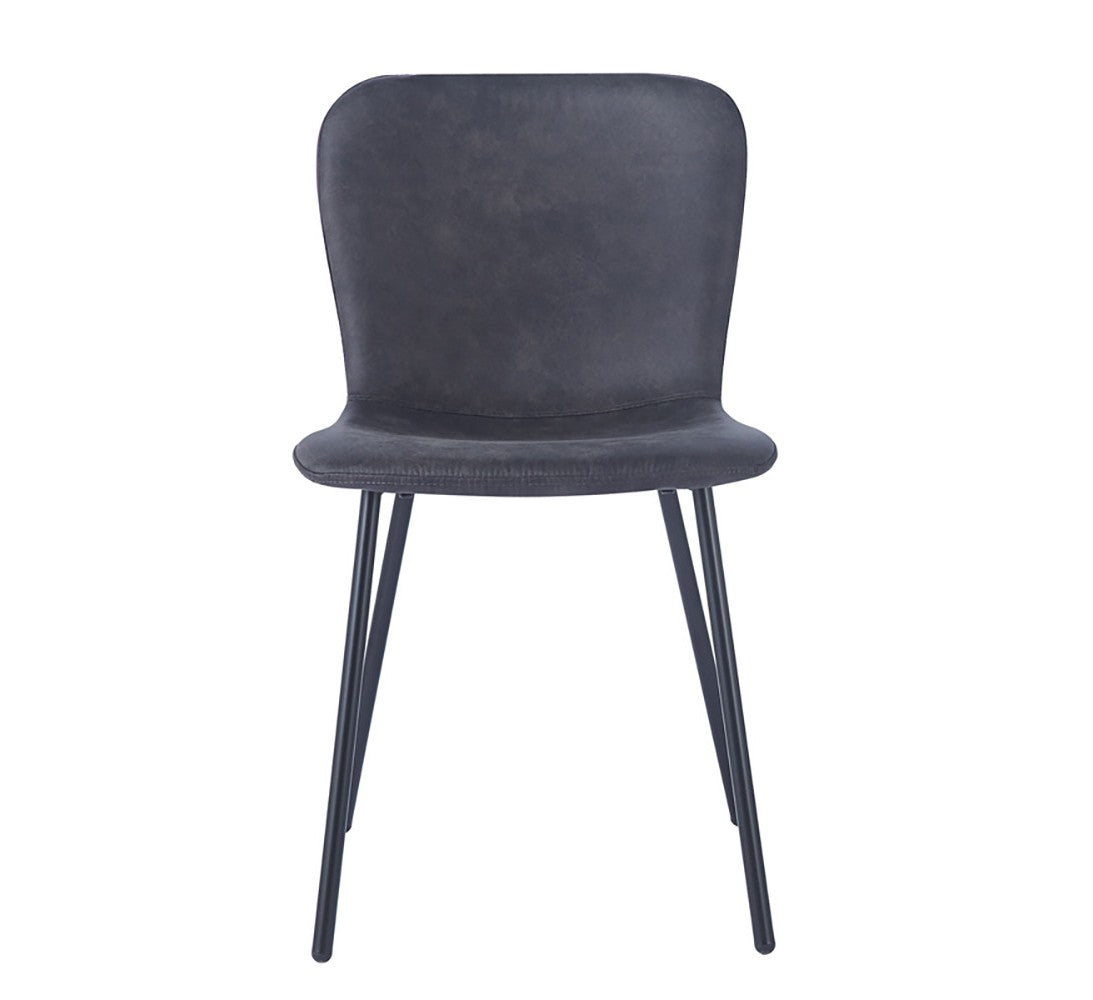 Chaise Susan Gris foncé