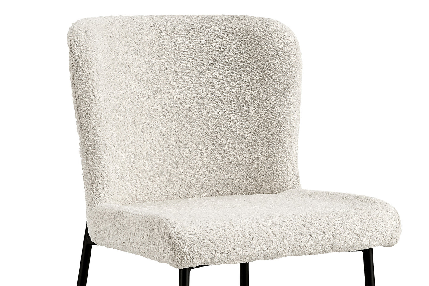 Chaise Lisa Bouclé Ecru