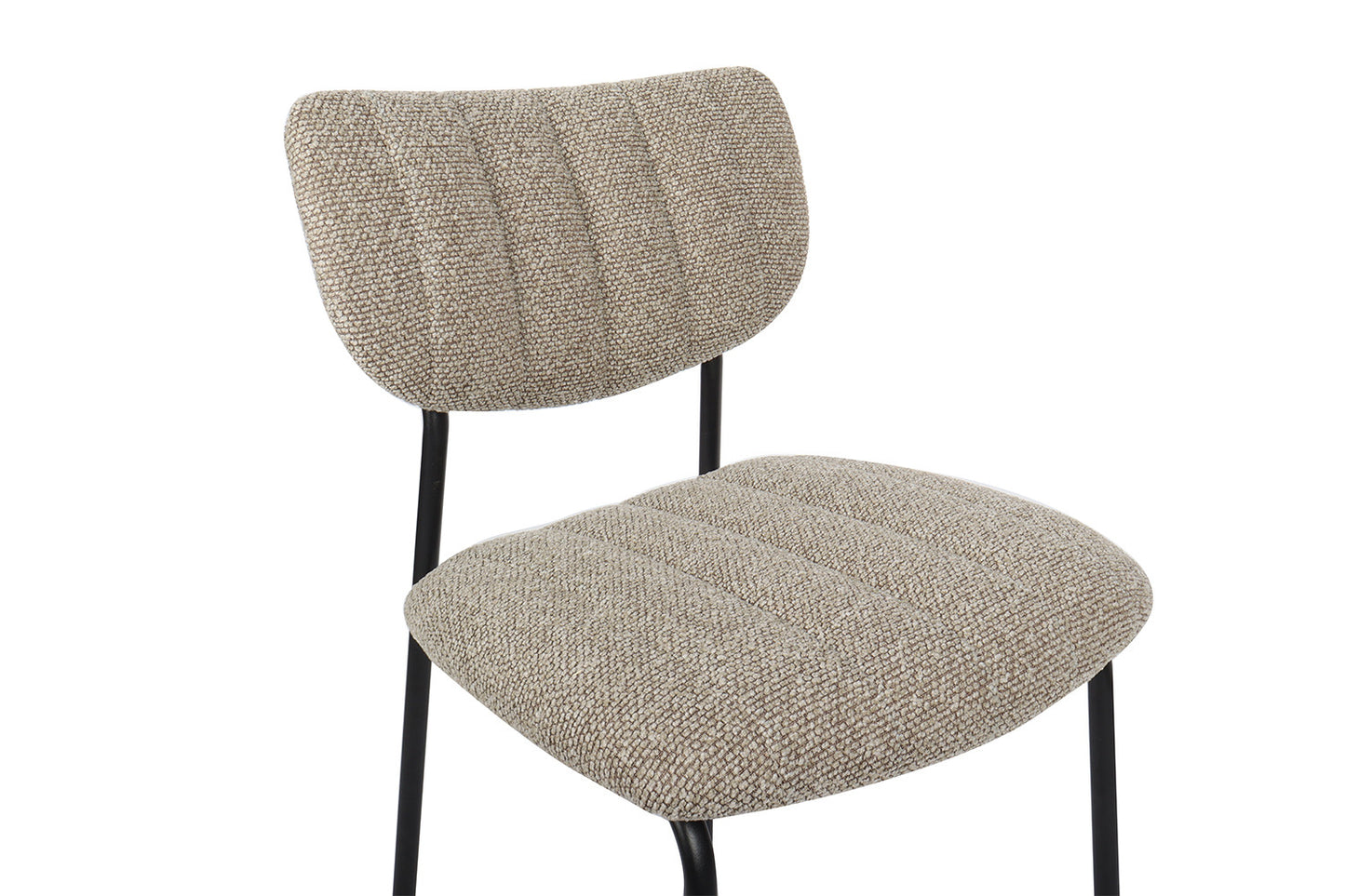 Chaise Antura Tissu Ote Brun