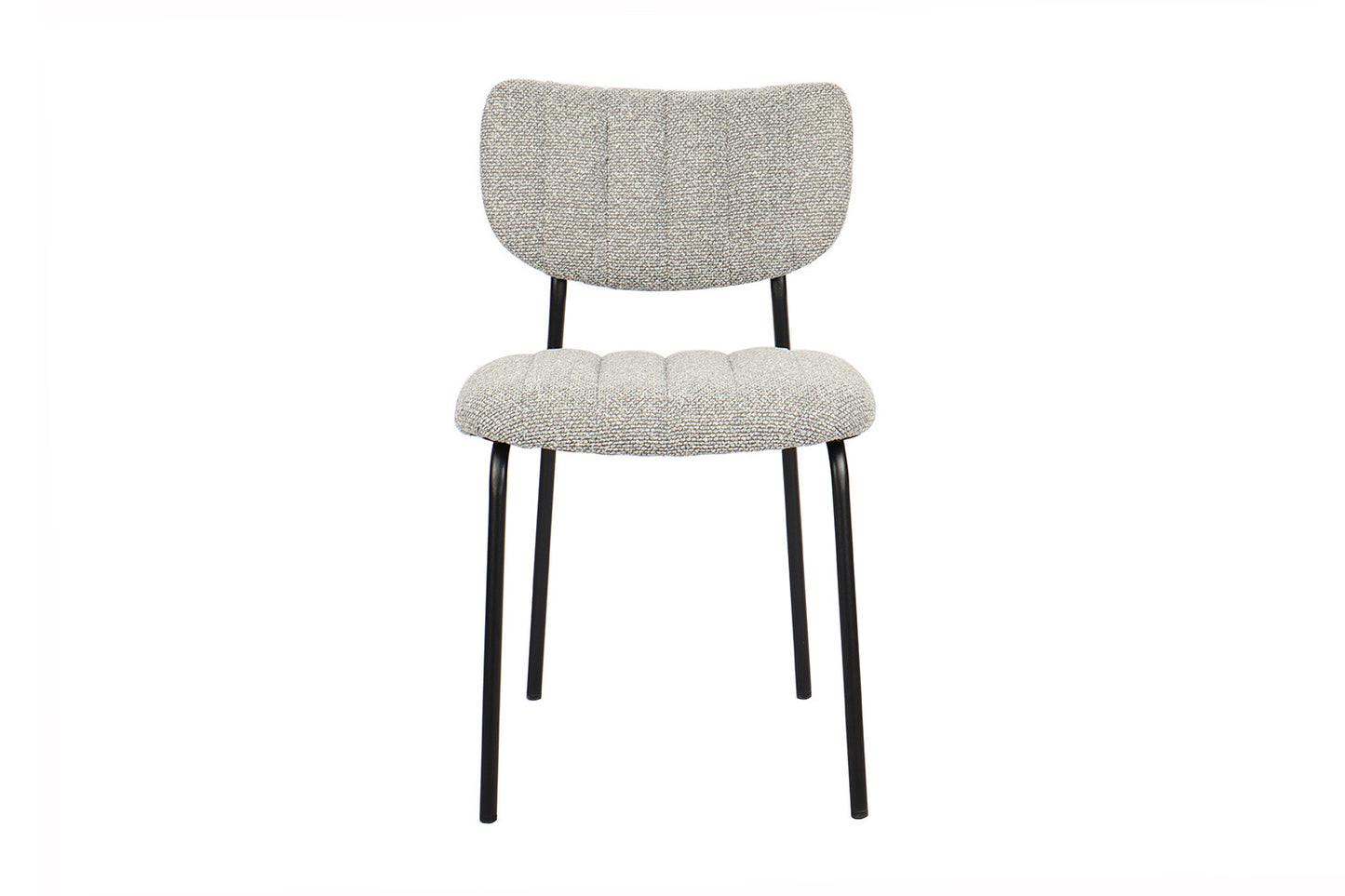 Chaise Antura Tissu Ote Gris clair