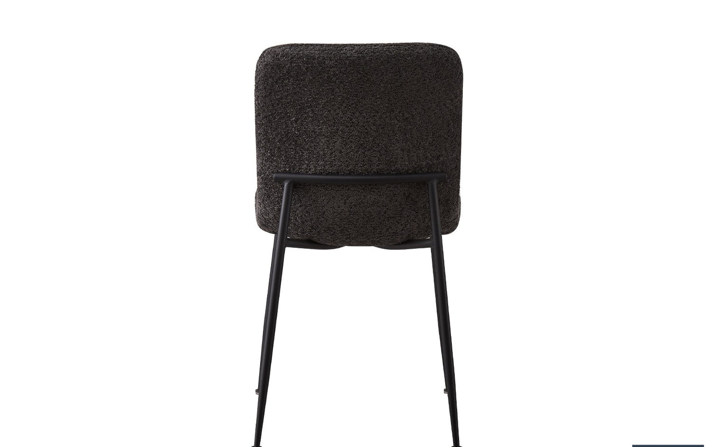 Chaise Alice laine bouclé gris