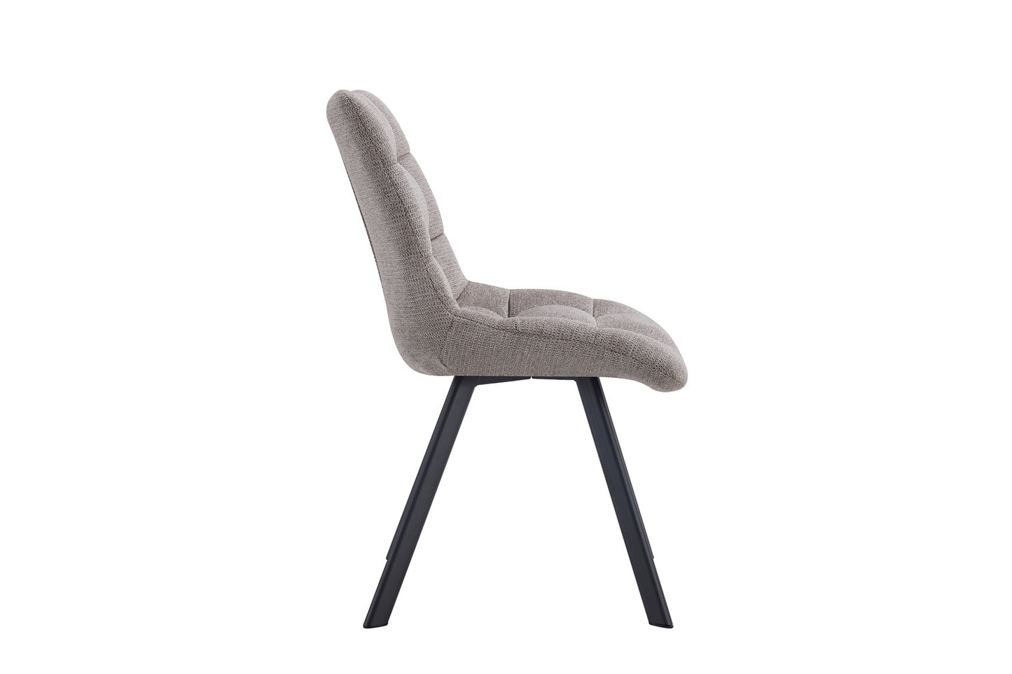 Chaise Lizzy Tissu Ote Share 160 Gris clair