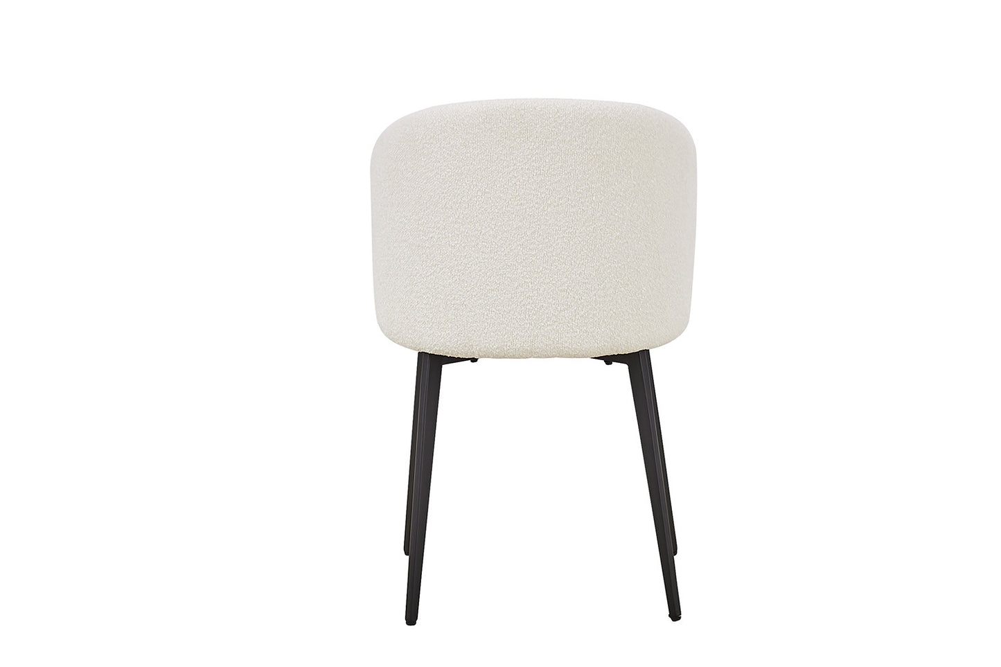 Chaise Toledo Bouclé Blanc