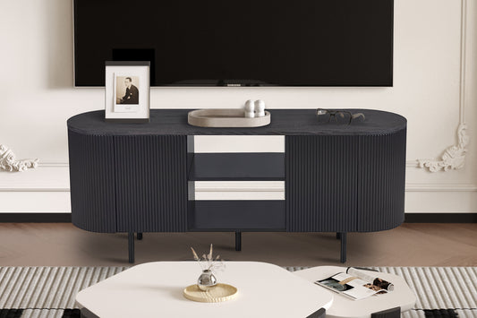 Meuble TV Lagos 140 cm Décor Brun foncé