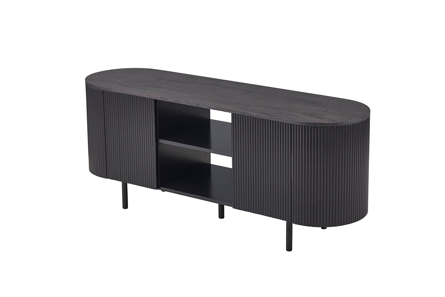 Meuble TV Lagos 140 cm Décor Brun foncé