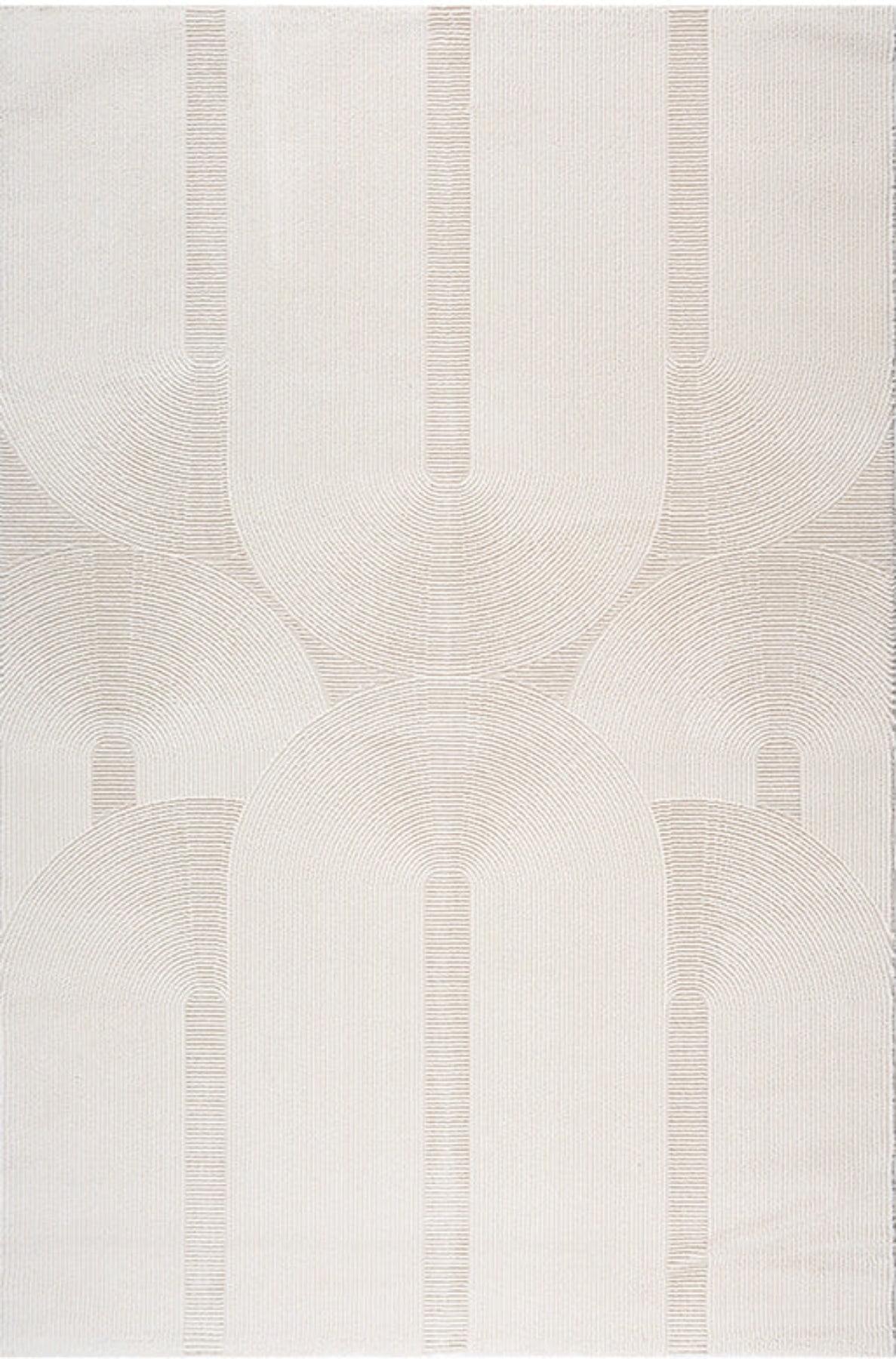 Tapis Signo crème Merinos 1904 – poils courts lavable