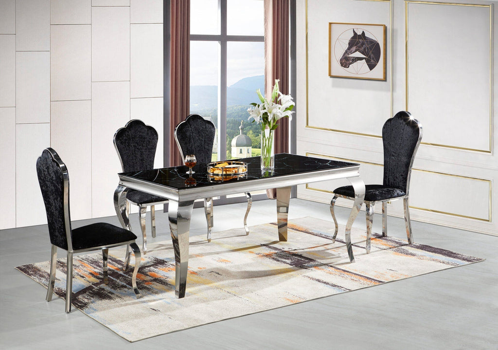 Table à manger Baroque doré