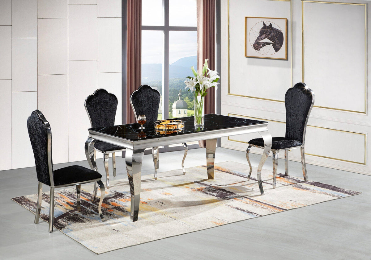 Table à manger Baroque doré